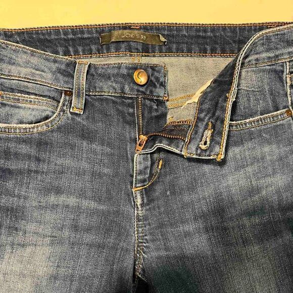 Joe's Jeans Mid-rise Skinny  Raw Hem Stretch  Size 27W - Picture 7 of 13